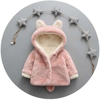 Plush Baby Jacket Hooded 3 mos - 4T - silverfoxgoods